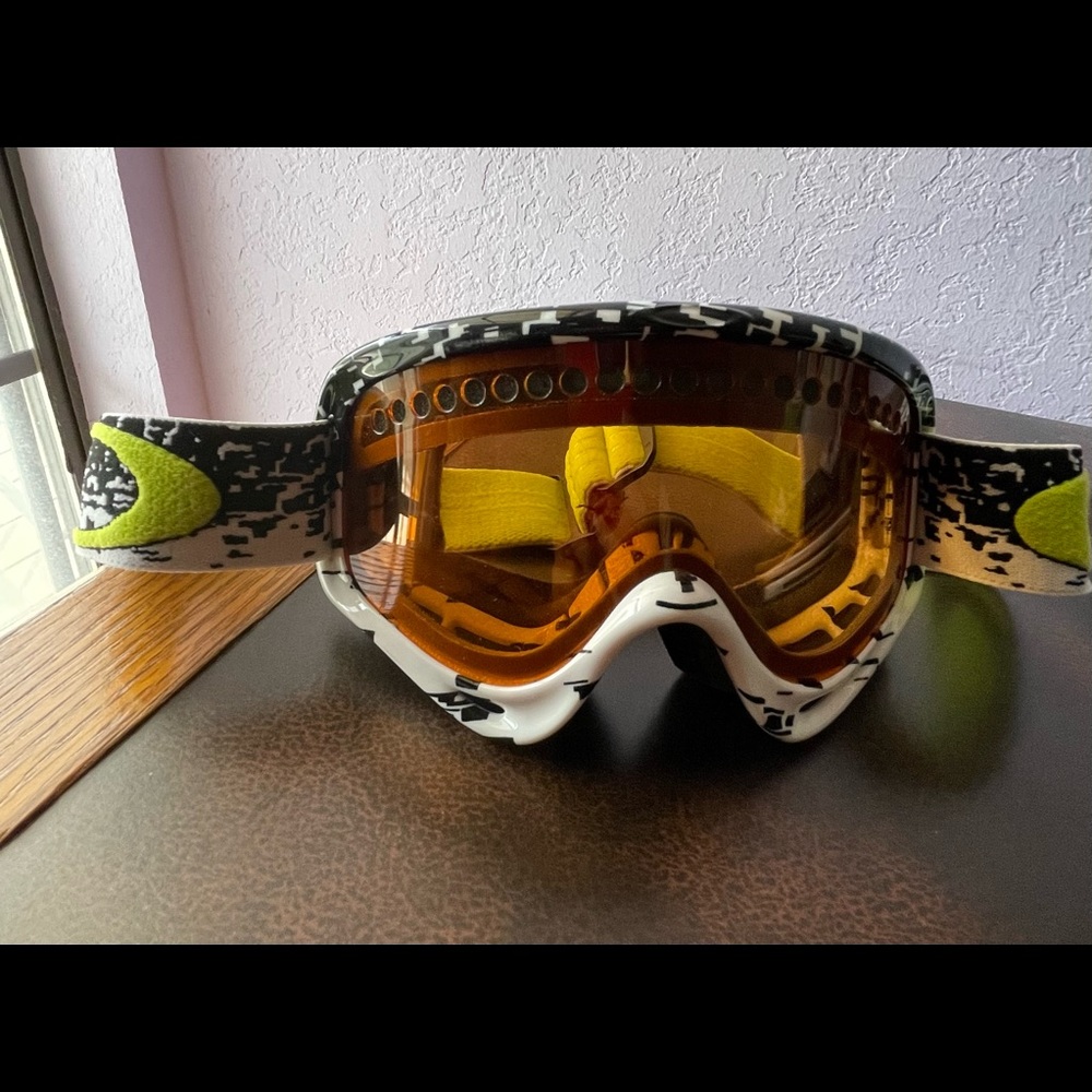 Oakley brand ski goggles